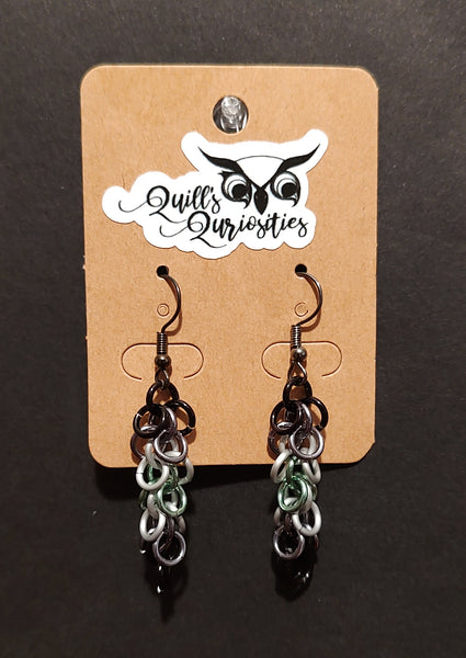 Agender PrideMaille Earrings