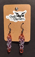 Bi-gender Woman-leaning PrideMaille Earrings