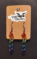 Rainbow PrideMaille Earrings