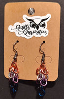 Gender Fluid PrideMaille Earrings- Short