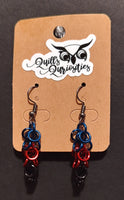 Polyamory PrideMaille Earrings